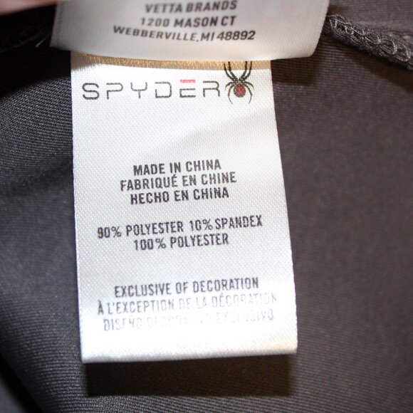 Spyder BNWT Ladies' Venom Full-Zip gray jacket with pockets XXL - Picture 8 of 10